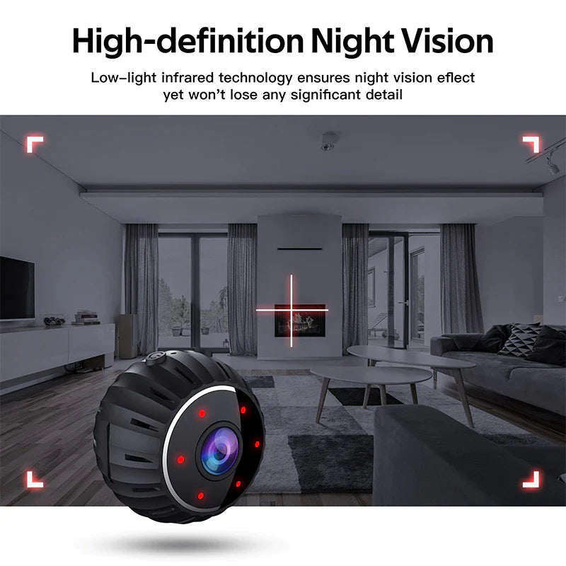Mini Hidden Spy Nanny Camera Wifi Home Security HD 1080P DVR